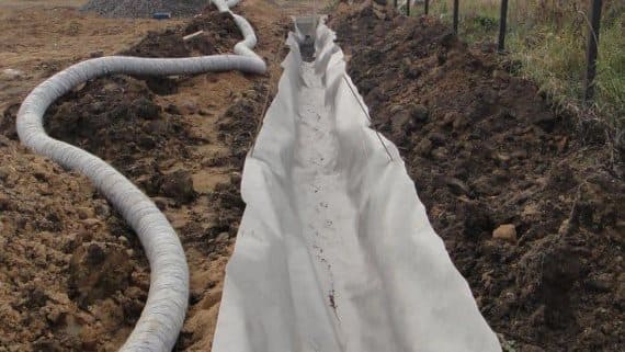 Устройство дренажной системы