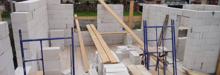 Кладка газобетонных блоков Ytong