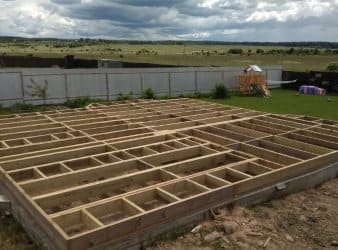 Лаги пола 50х200 мм в каркасном доме