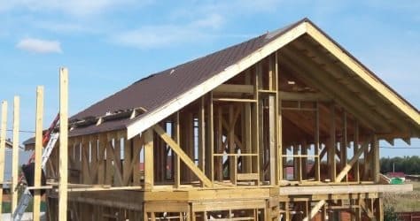 Монтаж кровельного материала