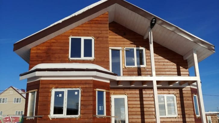 Строительство каркасного дома под ключ