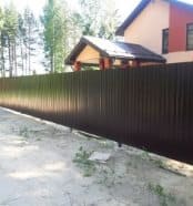 Установка заборов любого уровня сложности