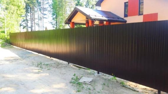 Установка заборов в Череповце под ключ